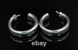 Vintage Hermann Siersbol Silver Earrings Scandinavian Jewelry