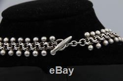 Vintage Hermann Siersbol Sterling Silver Modern Necklace, Denmark