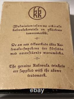 Vintage Kalevala Koru Finland Viking Age Necklace with Box