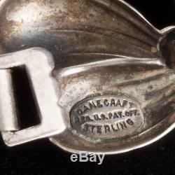 Vintage Mid-Century Modern Scandinavian Danecraft Sterling Silver Bracelet