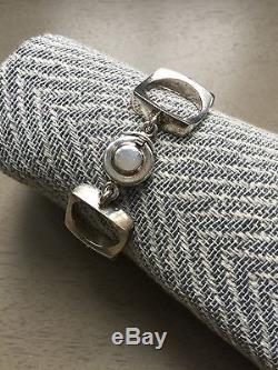 Vintage Modernist Danish Sterling Silver Bracelet