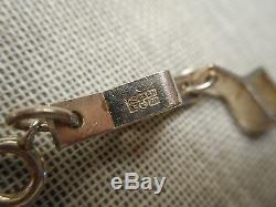 Vintage Modernist Link 830 Silver Bracelet Kultateollisuus Ky Finland