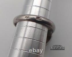 Vintage Modernist Sterling Silver Ring MID Century Scandinavian Style Signed
