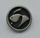 Vintage Signed R Tennesmed Pin Sweden Modernist Pewter Fish Brooch Jewelry