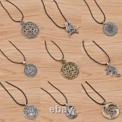 Vintage Vikings Scandinavian Celtic Knots Necklace Pendant Men's Amulet Jewelry