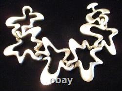 WOW Vintage GEORG JENSEN Sterling Silver SPLASH BRACELET by HENNING KOPPEL #88A