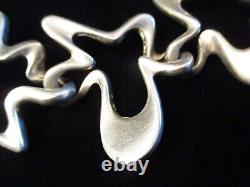 WOW Vintage GEORG JENSEN Sterling Silver SPLASH BRACELET by HENNING KOPPEL #88A