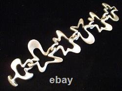 WOW Vintage GEORG JENSEN Sterling Silver SPLASH BRACELET by HENNING KOPPEL #88A