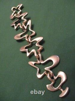 WOW Vintage GEORG JENSEN Sterling Silver SPLASH BRACELET by HENNING KOPPEL #88A